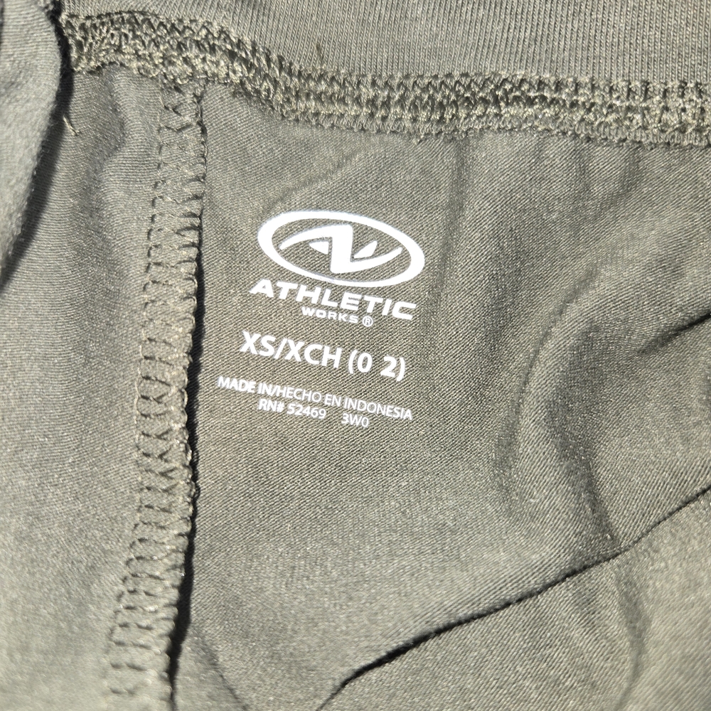 Athletic Works NEW Women's Core Knit Pull On Drawstring Capri - Olive Green - Picture 5 of 5